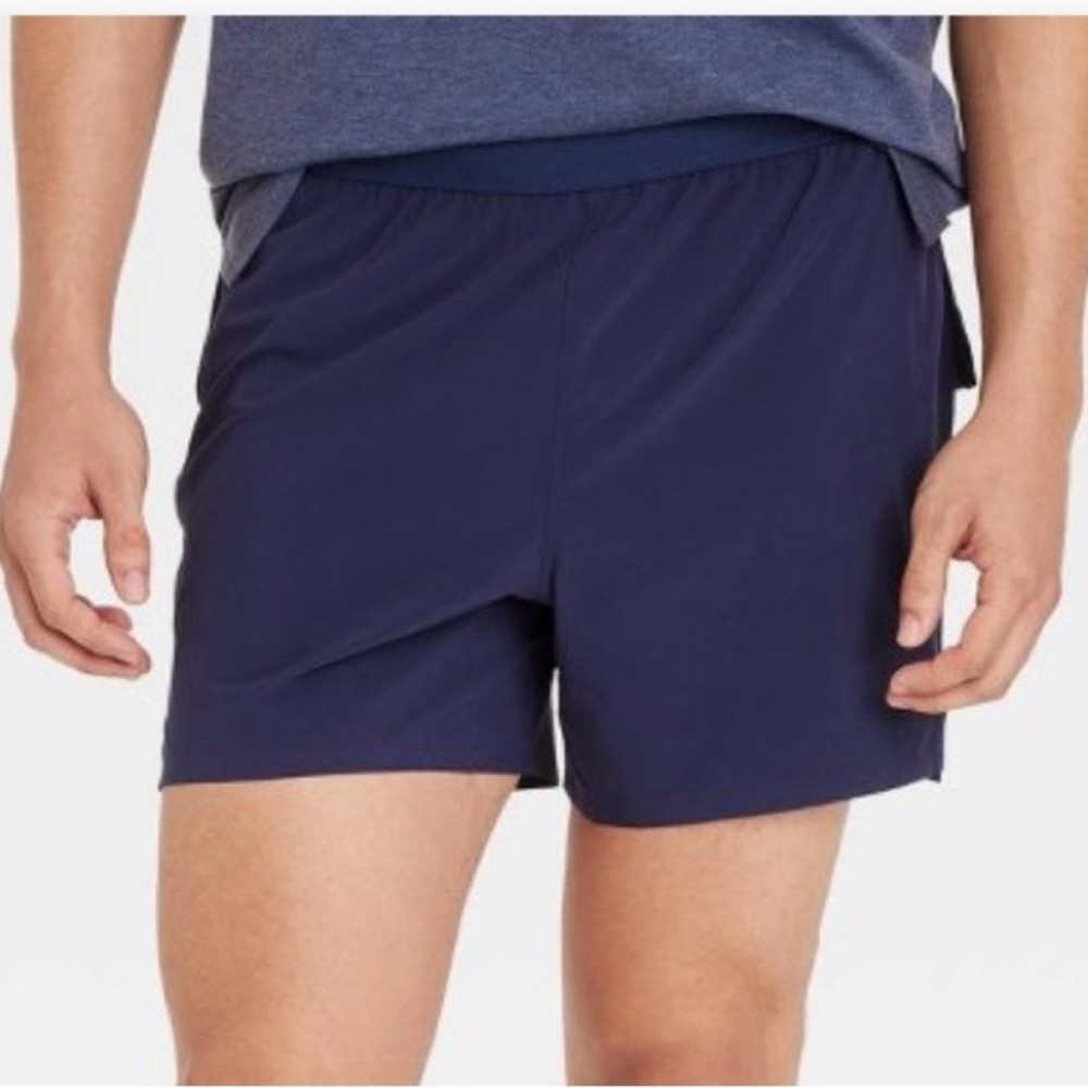 NWT all in motion Men's Navy Blue Athletic Shorts